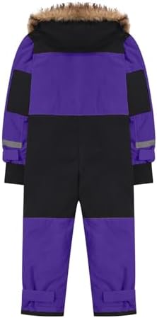 Snow Suit for Kids Boys Girls One Piece Winter Toddler Snowsuit