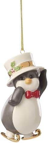 Lenox Penguin Christmas Hanging Ornament