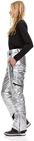 Women's Snow Ski Pants Water Resistant Softshell Insulated Flare for Snowboarding Hiking Winter Outdoor Pants