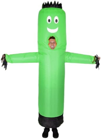 LookOurWay Inflatable Tube Man Costume - Wacky Wavy Arm Guy Funny Inflatable Halloween Costume