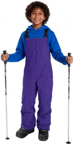 Haloumoning Boys Snow Bibs Kids Ski Pants 5-14 Years
