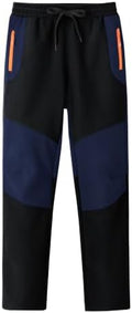 MoFiz Boys Snow Ski Pants Fleece Waterproof Winter Outdoor Hiking Pants