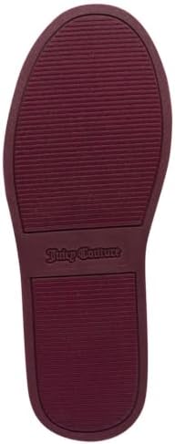 Juicy Couture Women's Slip On Winter Snow Boots Warm & Insulated Fur Lining Comfortable Fashion Booties