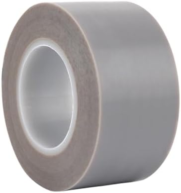 PTFE Heat Resistant Tape Thin Film High-Temperature Adhesive Teflon Fabric Tape Suitable for Mechanical Equipment,Width 30Cm,Thickness:0.25mm