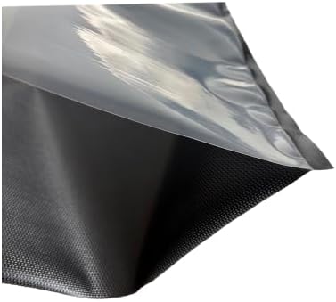 Vacuum Sealer Bags 15x20, Black and Clear, 3.5 Mil, Large Vacuum Sealing Bags, Airtight and Smell Resistant, for Vacuum Seal Shipping, Sous Vide Cooking, Freezing, or Food Storage, 100 Count