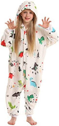 SimZoo Kids Animal Onesie Pajamas Halloween Costumes Cosplay 4-13Y