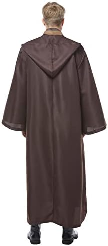 Laku Tunic Costume Men's Hooded Robe Full Set Halloween Cosplay Cloak Set