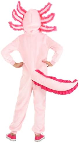 Adorable Axolotl Costume for Kids | Sea Creature Jumpsuit | Halloween or Animal Themed Party Outfit