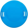 Superio Round Snow Saucer Sled- 24" Plastic Disc Sled for Kids and Adults- Heavy Duty Sled with Handles for Downhill Sledding, Winter Outdoor Sports
