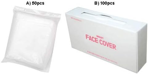 Makeup Protector Disposable Clothing Garment Cover Sheet Cosmetic Stain Guard Hair Hood Changing Room Supply (B) 100pcs)