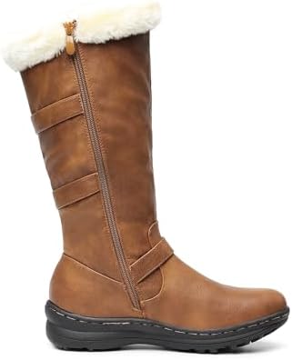 DREAM PAIRS Women's Knee High Boots Winter Warm Boots