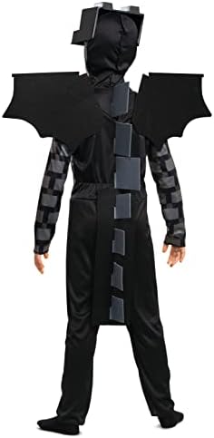 Minecraft Boys' Minecraft Ender Dragon Costume for Kids, Video Game Inspired Character Outfit