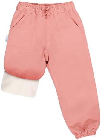JAN & JUL Cozy-Dry Rain & Snow Pants for Toddlers