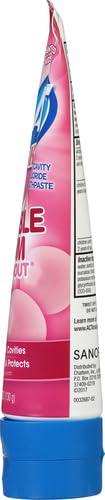 ACT Kids Anticavity Fluoride Toothpaste 4.6 oz. Bubble Gum Blowout (Pack of 2)