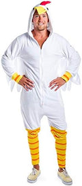 Tipsy Elves Adult Chicken Halloween Costume - Poultry Halloween Jumpsuit for Men