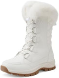 DREAM PAIRS Women's Waterproof Mid Calf Snow Boots