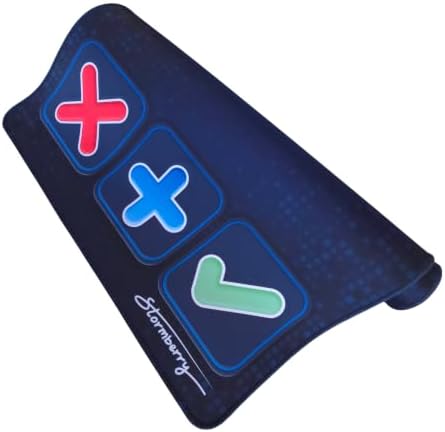 Stormberry SWAP SPOT XL Squishy Trading Mat 14x24, Blue Digital Pixel