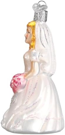 Old World Christmas Glass Blown Ornament Bride-Blonde (10227)