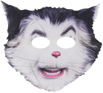 Kids Cat Hat Costume Scary Creepy Realistic Jumpsuit Mask Boys Girls
