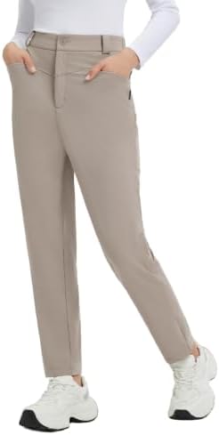 baleaf Womens Fleece Lined Pants with 5 Pockets Thermal Cold Gear