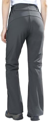 Outdoor Ventures Fleece Lined Waterproof Pants Women Ski Snow Hiking Warm