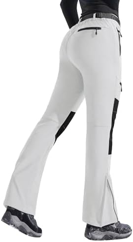 Snow Pants Womens Ski Pants Waterproof Insulated Softhell fleece lined