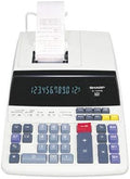 Sharp EL1197PIII Two-Color Printing Desktop Calculator, Black/Red Print