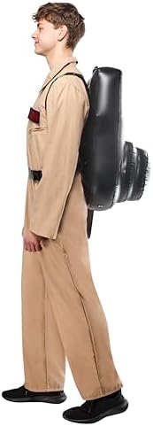 Rubies at Party City Ghostbusters: Ghostbusters Costume with Inflatable Proton Pack for Adults by Rubies