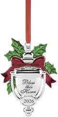 Lenox 2026 Bless This Home Silverplate Ornament
