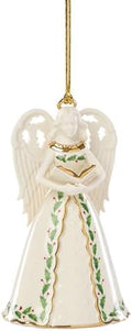 Lenox 897139 Holiday Angel Bell with Hymns Ornament, Christmas, Decorations