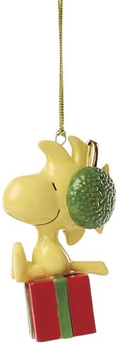 Lenox Peanuts Woodstock Christmas Hanging Ornament