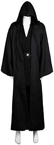 Laku Tunic Costume Men's Hooded Robe Full Set Halloween Cosplay Cloak Set