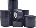 WOD ETC766MS Black Electrical Tape, 1.5 inch x 66 ft. (Case Pack of 64) UL/CSA/CE Listed Core, Rated up to 600V and 176F, 8 Mil Thick, PVC Vinyl Waterproof, Flame Retardant for Electric Wiring