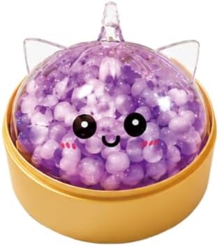 Halloween Squishies Toys with Steamer，Slow-Rise Basket Stuffer Party Favors,Halloween Dumplings for Relieve Stress, (5)