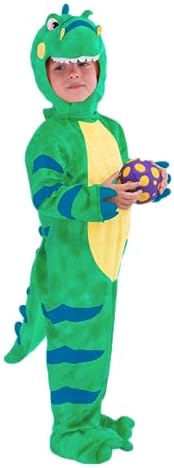 Spooktacular Creations Halloween Dinosaur Costume Kids, T.rex Costume Toddler with Egg for Baby Child Halloween Dressup Party