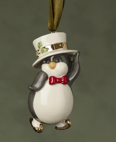 Lenox Penguin Christmas Hanging Ornament