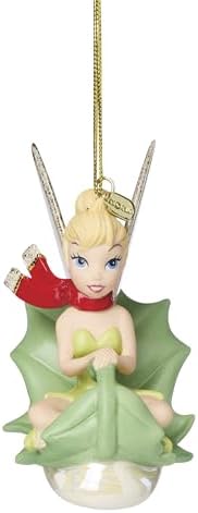 Lenox 2025 Disney Tinker Bell Sledding Christmas Hanging Ornament