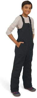 Lands' End Unisex Kids Squall Waterproof Adjustable Insulated Iron Knee Snow Bib Overalls