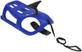 Snow Sled for Kids and Adults, Steering Wheel, Footrests, Pull Rope