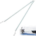 Yaocom Tow Hitch for Snowmobile ATV Trailer, 39 Inch, Silver