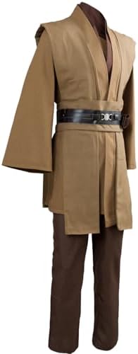 Laku Tunic Costume Men's Hooded Robe Full Set Halloween Cosplay Cloak Set