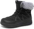 LeIsfIt Women's Winter Boots Faux Fur Lined Warm Ankle Booties