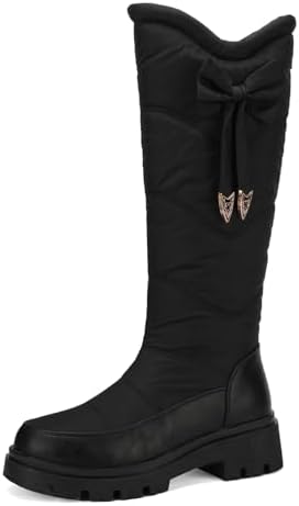 Women's Snow Boots Knee High Warm Winter Shoes