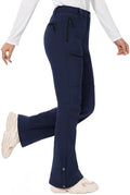 Hiauspor Women's Snow Ski Pants：Fleece Lined Water Resistant Warm Flare
