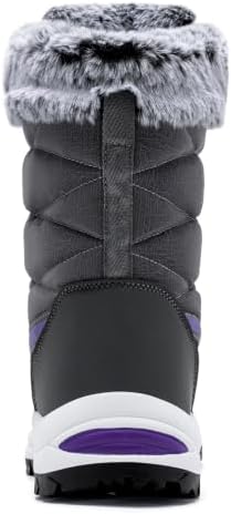 HOBIBEAR Women's Winter Snow Boots Warm Faux Fur