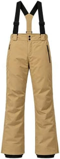 Men's Snow Ski Pants Insulated Waterproof Warm Winter Snowboard Bibs