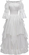 Women's Gothic Witch Dress Medieval Renaissance Costume Victorian Dress