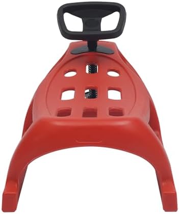 Winter Snow Sled for Kids, 220lb Load Capacity Sleigh with Footrest and Easy-Grip Rope, Lightweight 8.8lbs Durable PE Plastic Toboggan for Outdoor Snow Play, Parent-Child Sledding Adventure