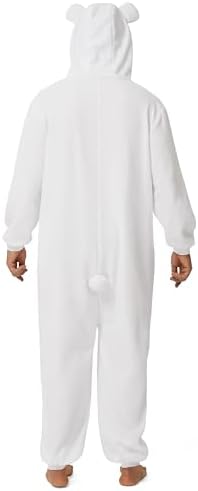 Spooktacular Creations Halloween Dalmatian Dragon Cow Costume, Animal Costume Hooded Jumpsuit for Halloween Cosplay Party