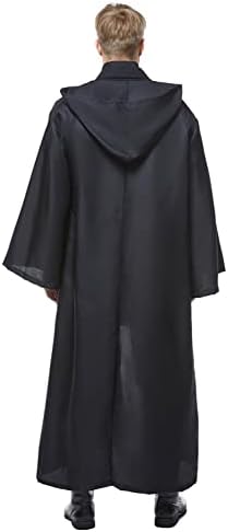 Cosplaysky Men's Tunic Cosplay Costume Halloween Robe Hooded Uniform